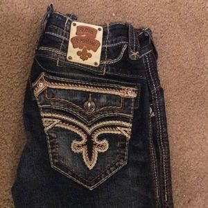 Men Rock Revival Jeans